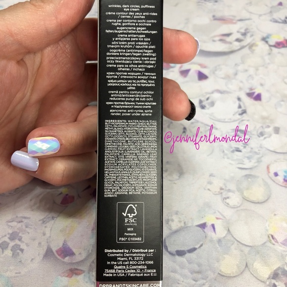 😍NWT Do Not Age Triple Peptide Eye Cream by Dr. Brandt! 😍 - Picture 3 of 4